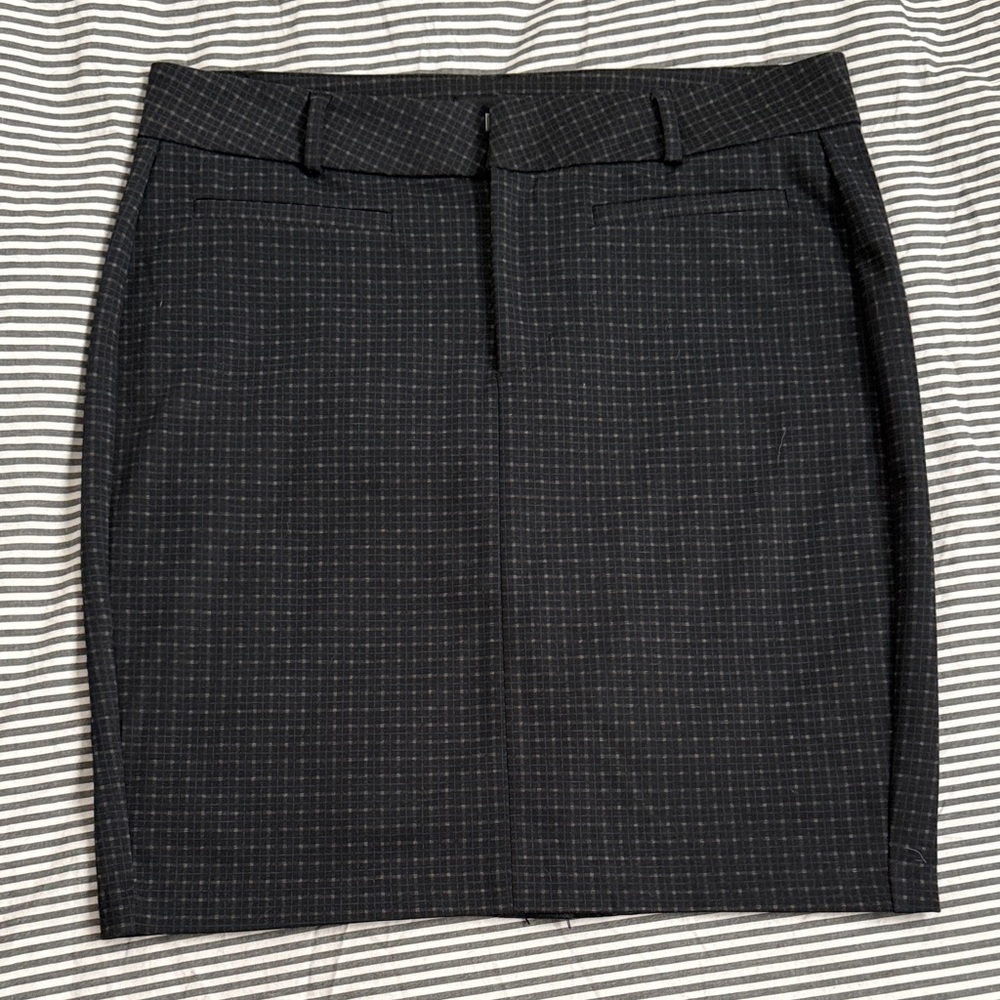 Liverpool Jeans Company Black and Gray Pencil Skirt